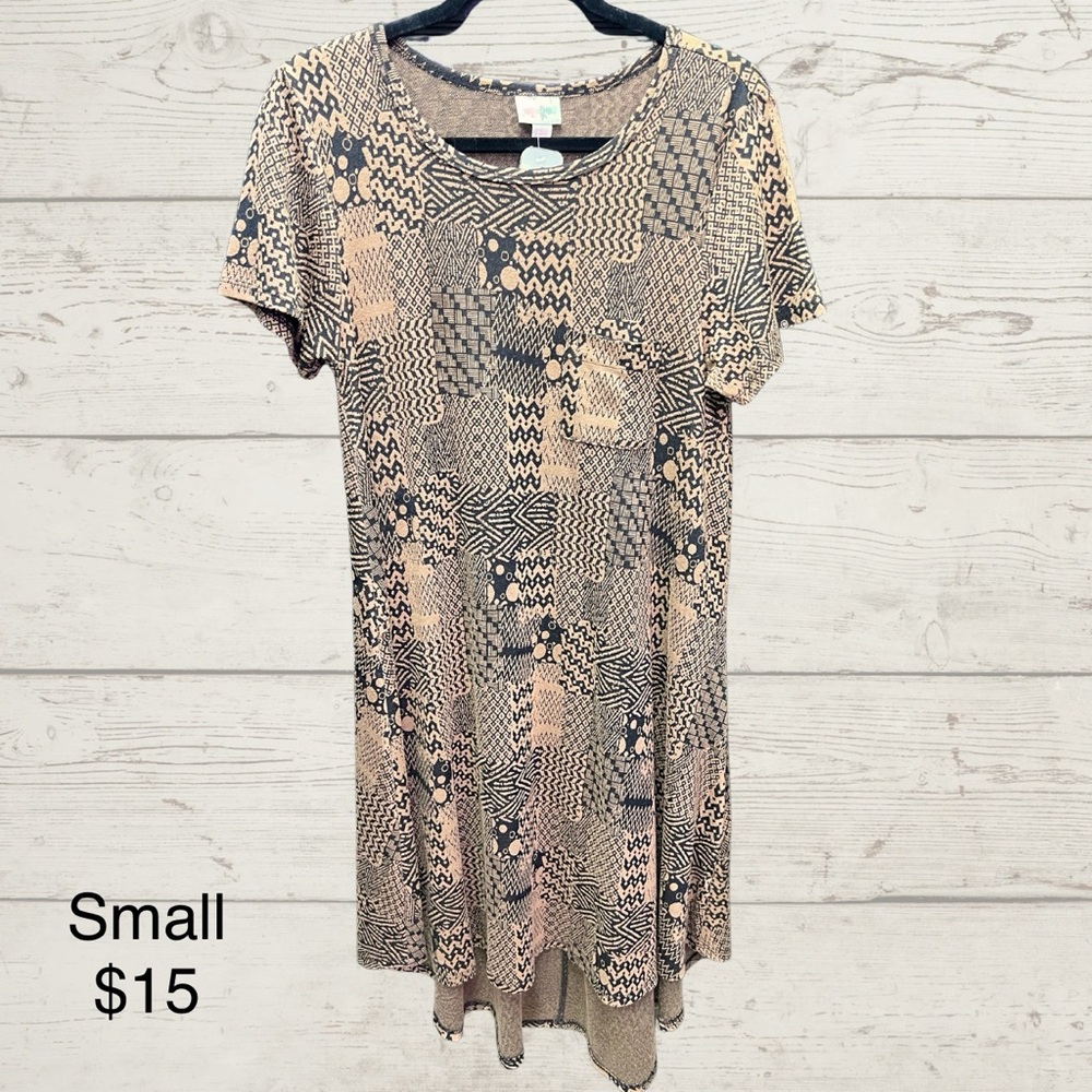 Black and Tan Dress